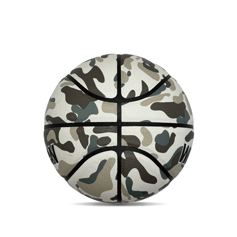 屋内/屋外の吸湿性PUカラフルな印刷されたスポーツバスケットボールボール