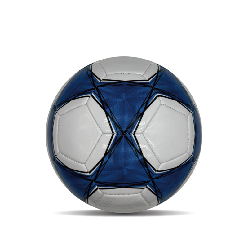 PVCレザーマシンステッチされた屋内ゲームトレーニング練習サッカーボールメーカーの供給