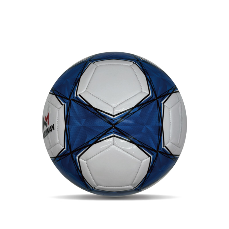 PVCレザーマシンステッチされた屋内ゲームトレーニング練習サッカーボールメーカーの供給