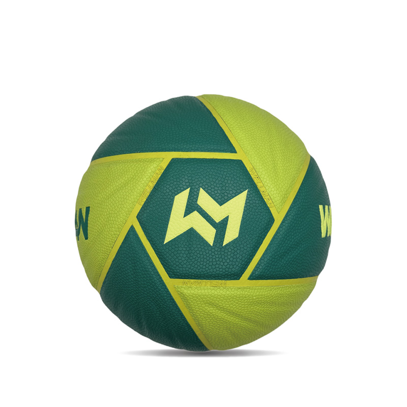 個別に設計された特別な形の屋内屋外トレーニング湿気吸収PUバスケットボール