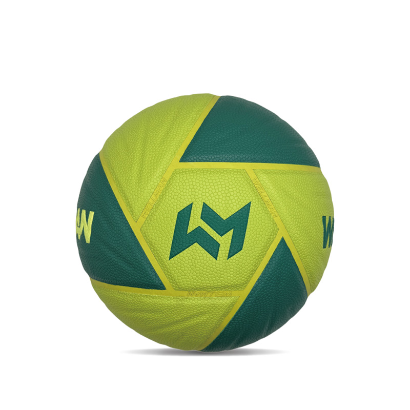 個別に設計された特別な形の屋内屋外トレーニング湿気吸収PUバスケットボール