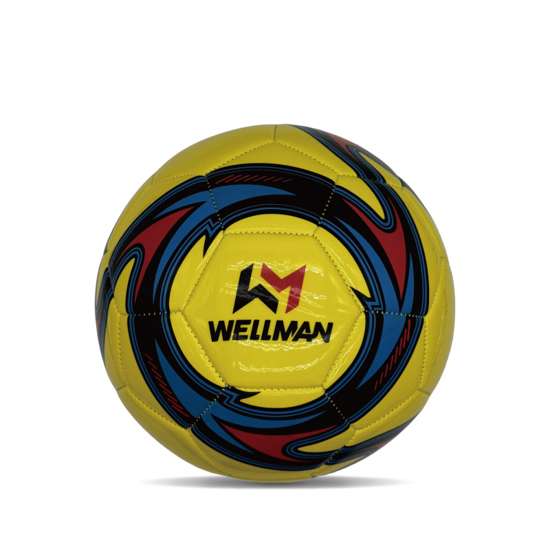 PVCレザーマシンステッチされた屋内ゲームトレーニング練習サッカーボールメーカーの供給