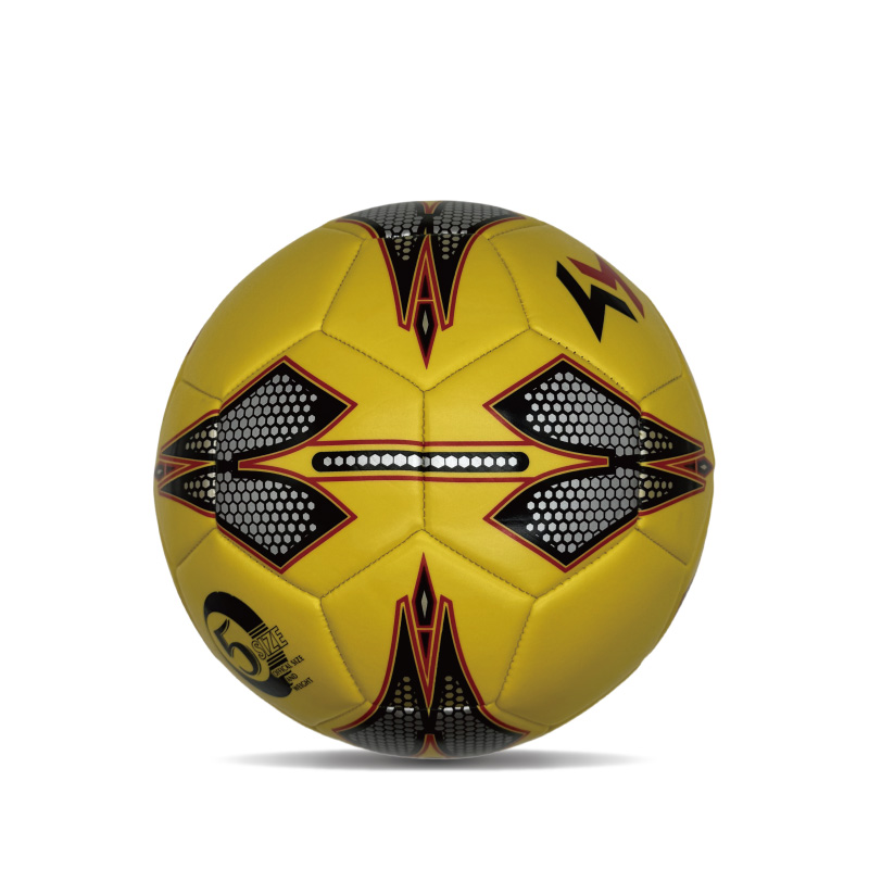 柔らかく安全なPVCフットボールゲームの練習訓練サッカーサッカーボールサイズ5大人と子供向け