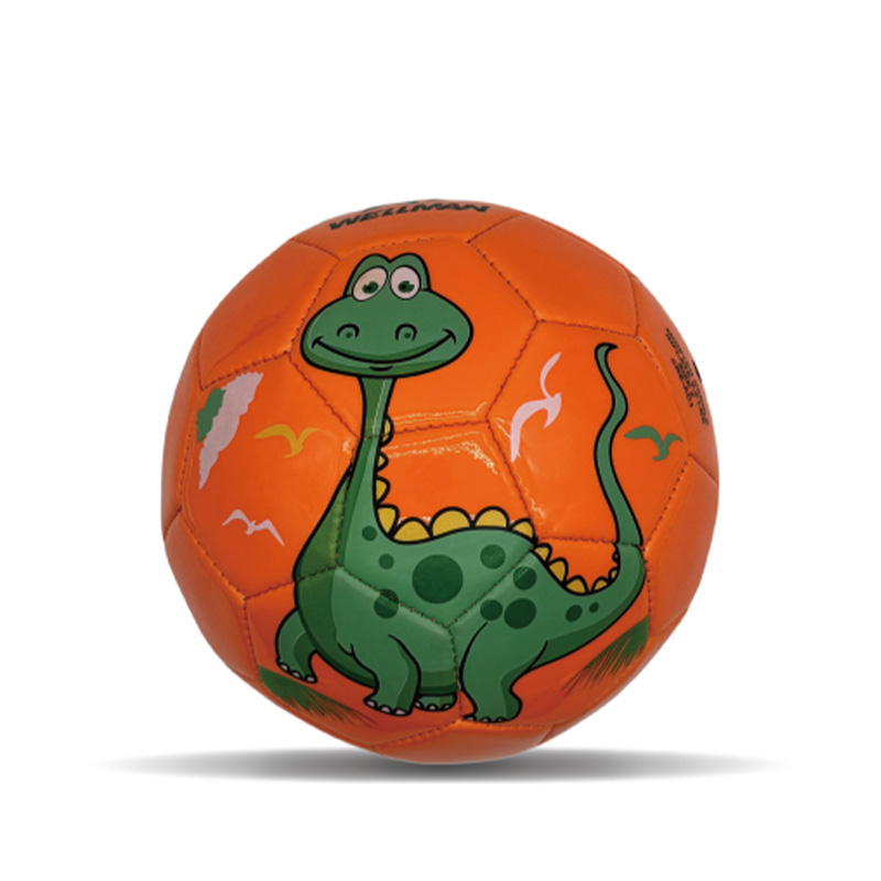 マシンステッチPVCミニフットボールサッカーボールサイズ2女の子の男の子の子供向け