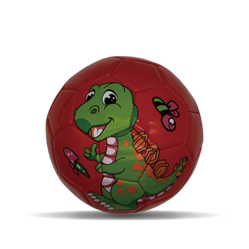 マシンステッチPVCミニフットボールサッカーボールサイズ2女の子の男の子の子供向け