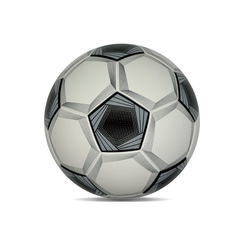 ファッションシングルミラーカスタムプリントフットボールパーソナライズされたサッカーボール公式サイズ5