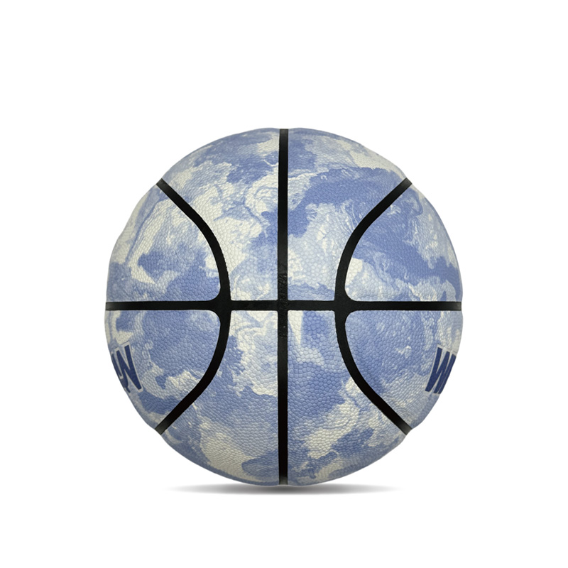 屋内/屋外の吸湿性PUカラフルな印刷されたスポーツバスケットボールボール