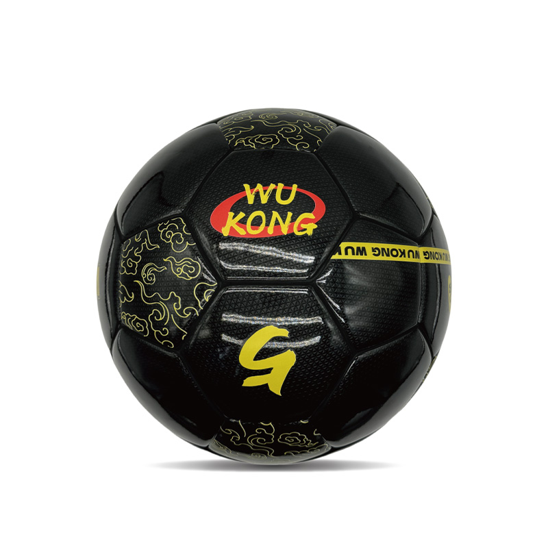 ダブルミラーカスタムプリントフットボール光沢のあるパーソナライズされたサッカーボール公式サイズ5