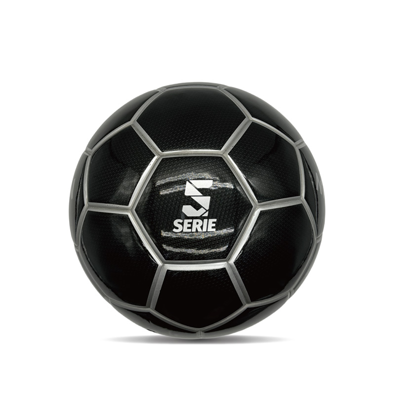 ダブルミラーカスタムプリントフットボール光沢のあるパーソナライズされたサッカーボール公式サイズ5