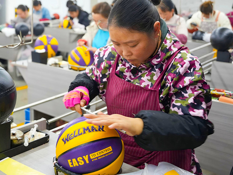 バスケットボールメイキング